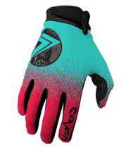 Load image into Gallery viewer, Youth Annex 7 Dot Glove - Flo Red/Blue