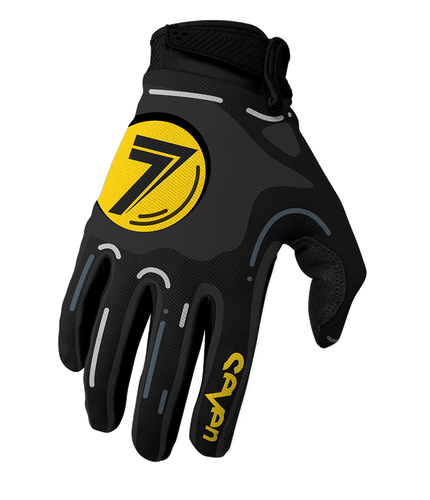 Annex Hijack Gloves - Black/Yellow