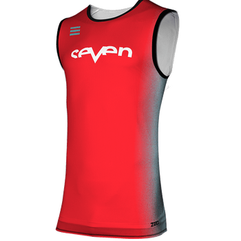 Youth Zero Dissolve Over Jersey - Flo Red/Blue