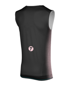 Youth Zero Dissolve Over Jersey - Rose/Charcoal