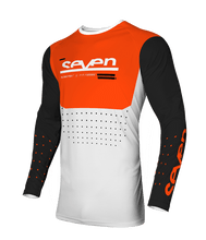 Load image into Gallery viewer, Youth Vox Aperture Jersey - White/Orange