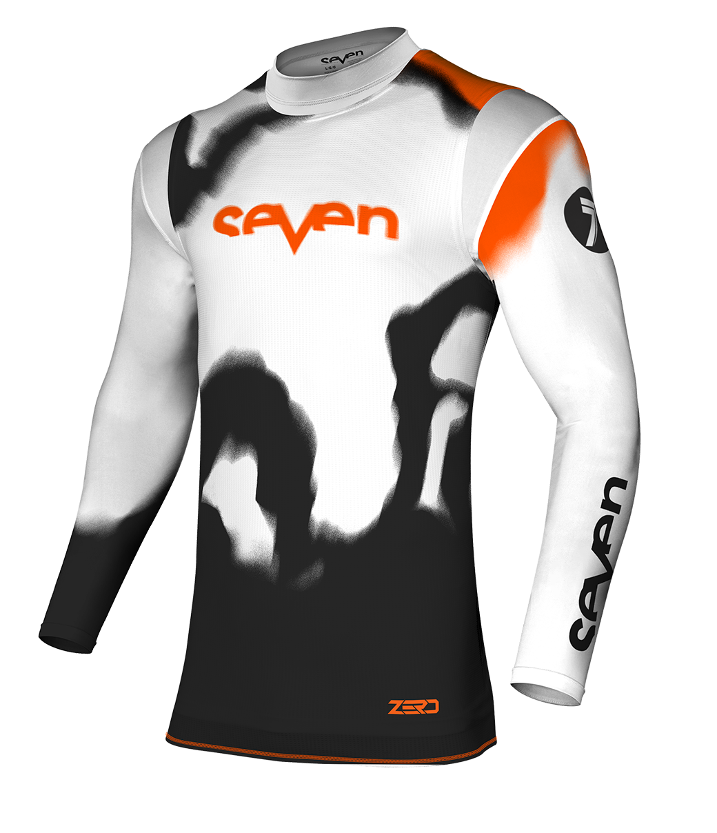 Youth Zero 27 Parallel Compression Jersey - Black/White
