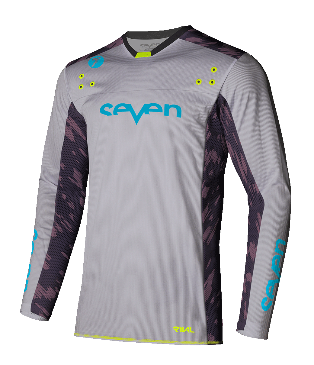 Rival Clash Jersey - Grey/B-Berry