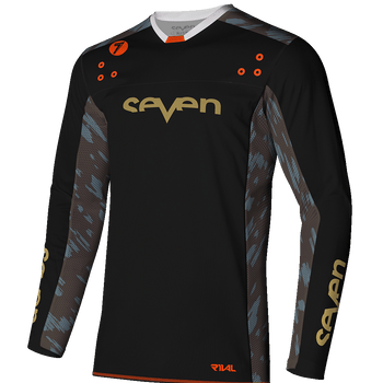 Rival Clash Jersey - Black/Brandy