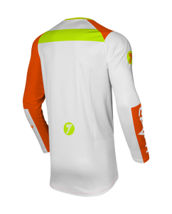 Vox Fracture Jersey - White/Flo Orange