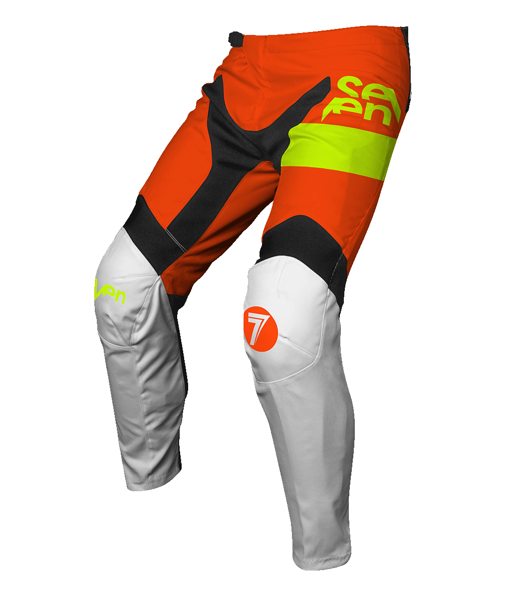 Vox Fracture Pant - White/Flo Orange