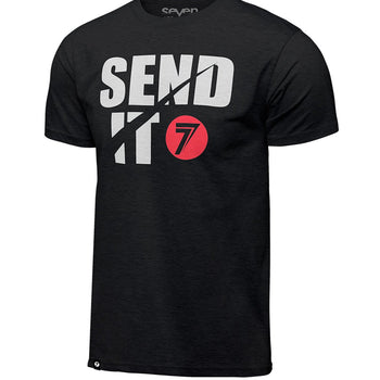 Send-It Tee - Black Heather (Small Only)