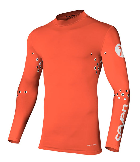 Zero Laser Cut Compression Jersey - Coral