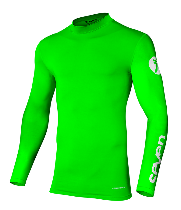 Zero Laser Cut Compression Jersey - Flo Green