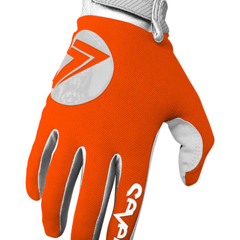 Youth Annex 7 Dot Gloves - Flo Orange