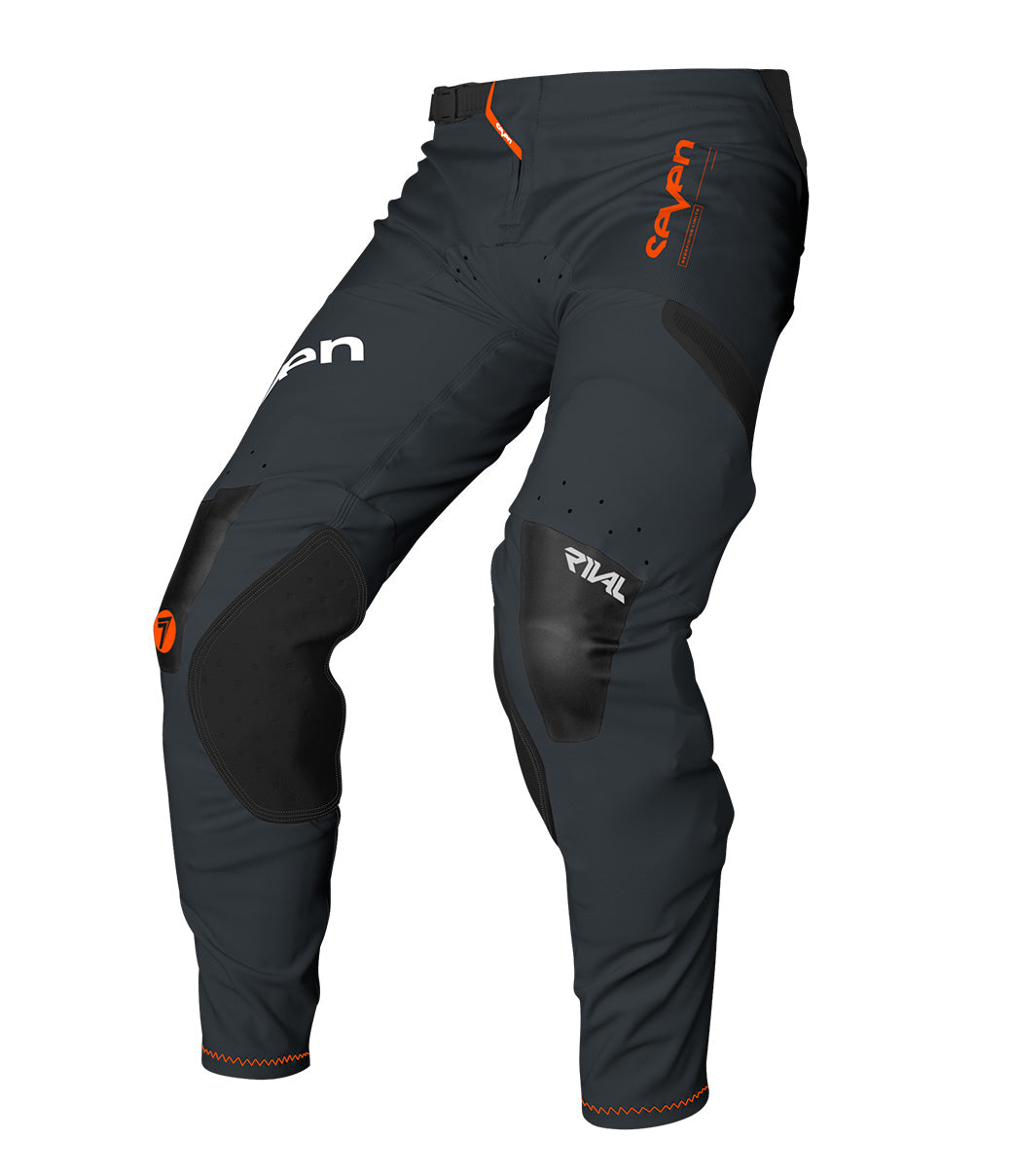 Seven Rival Rift Pant Charcoal - High-Quality Motocross Pant | 7mx.ca